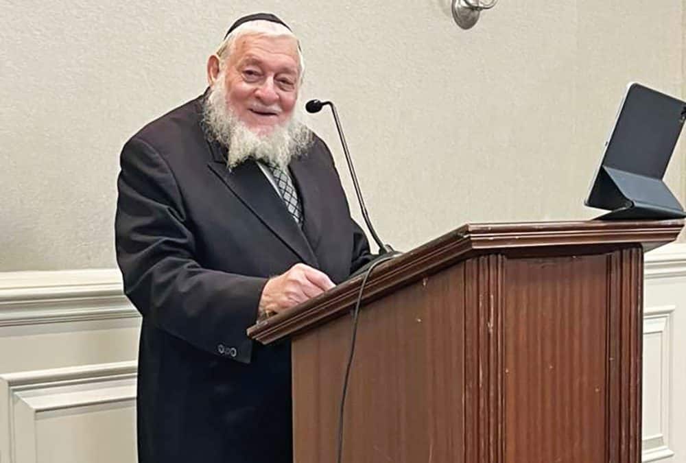 Rav Zev Leff Visits Teaneck and Riverdale